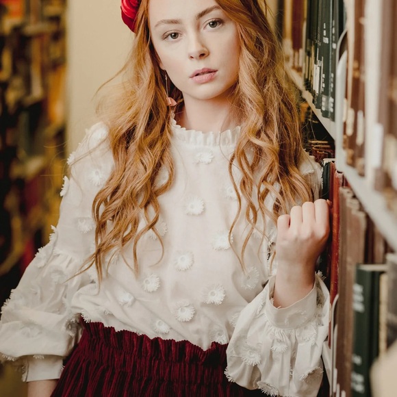 Maison corazon Cecilia blouse - Picture 1 of 3